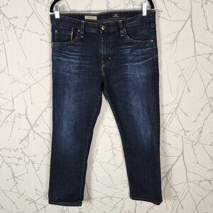 AG Adriano Goldschmied The Graduate Mid Rise Tailored Leg Jeans